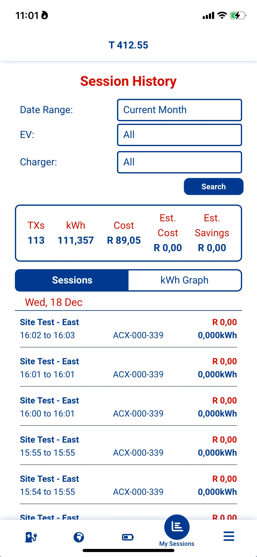 ChargePocket screenshot